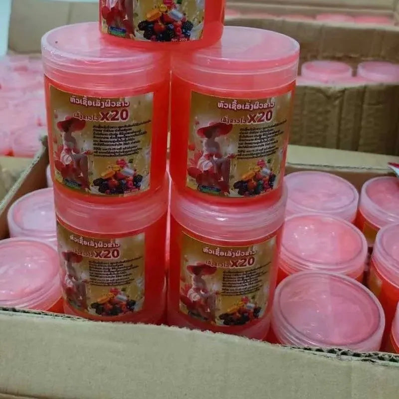 200g/bottle Thailand Body Scrub Exfoliating for Smooth Soft Brightens Skin
