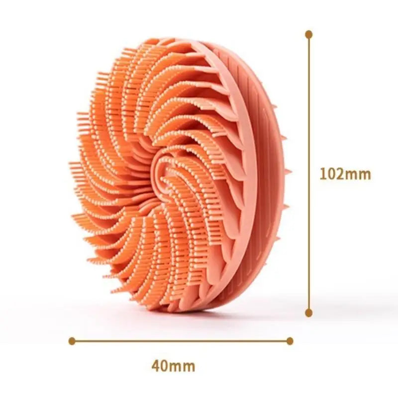 Soft Silicone Body Scrubber – Gentle Exfoliating Shower Brush for Scalp and Skin, Ideal for Daily Bath and Massage