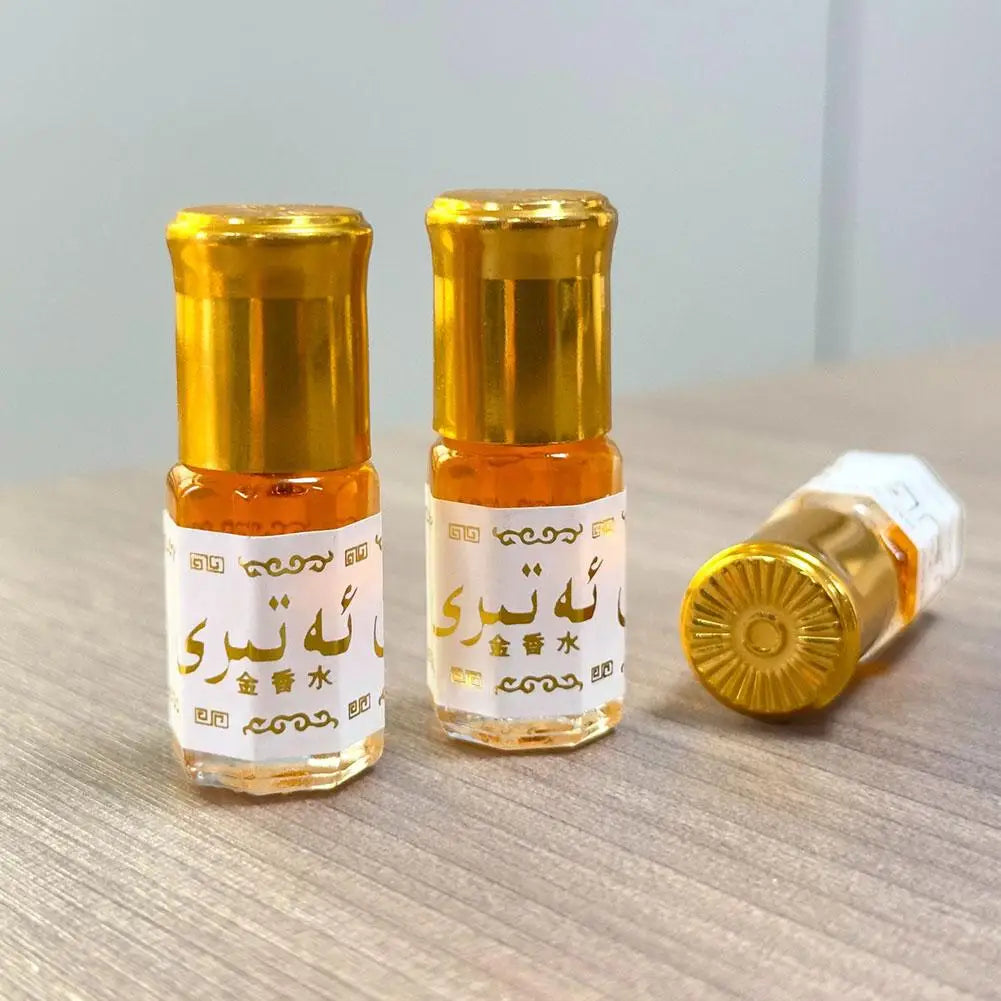 3ml Alcohol Free Pakistani Gold Perfume Saudi Arabian Floral Fruity Small Perfume Rollerball Arabic Perfume Roller