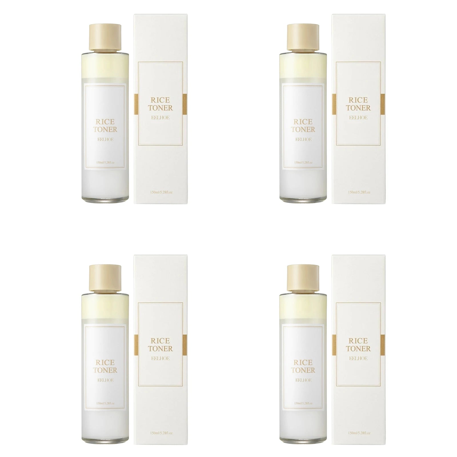 Rice Water Face Toner Essence Deep Moisturizing Repairing Skin Barrier Shrink Pore Brightening Anti Aging Nourishing Toner 150ml