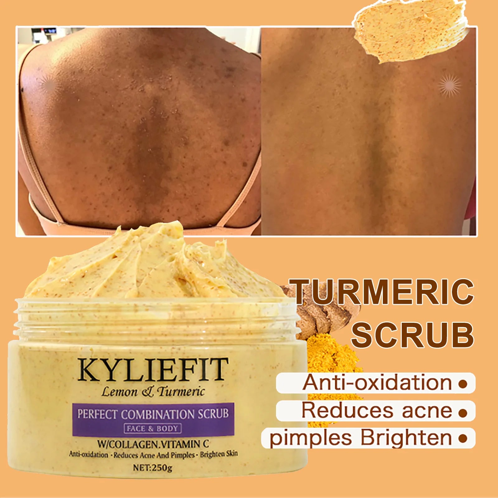 Exfoliating Face & Body Scrub  – Smooth Skin Polish