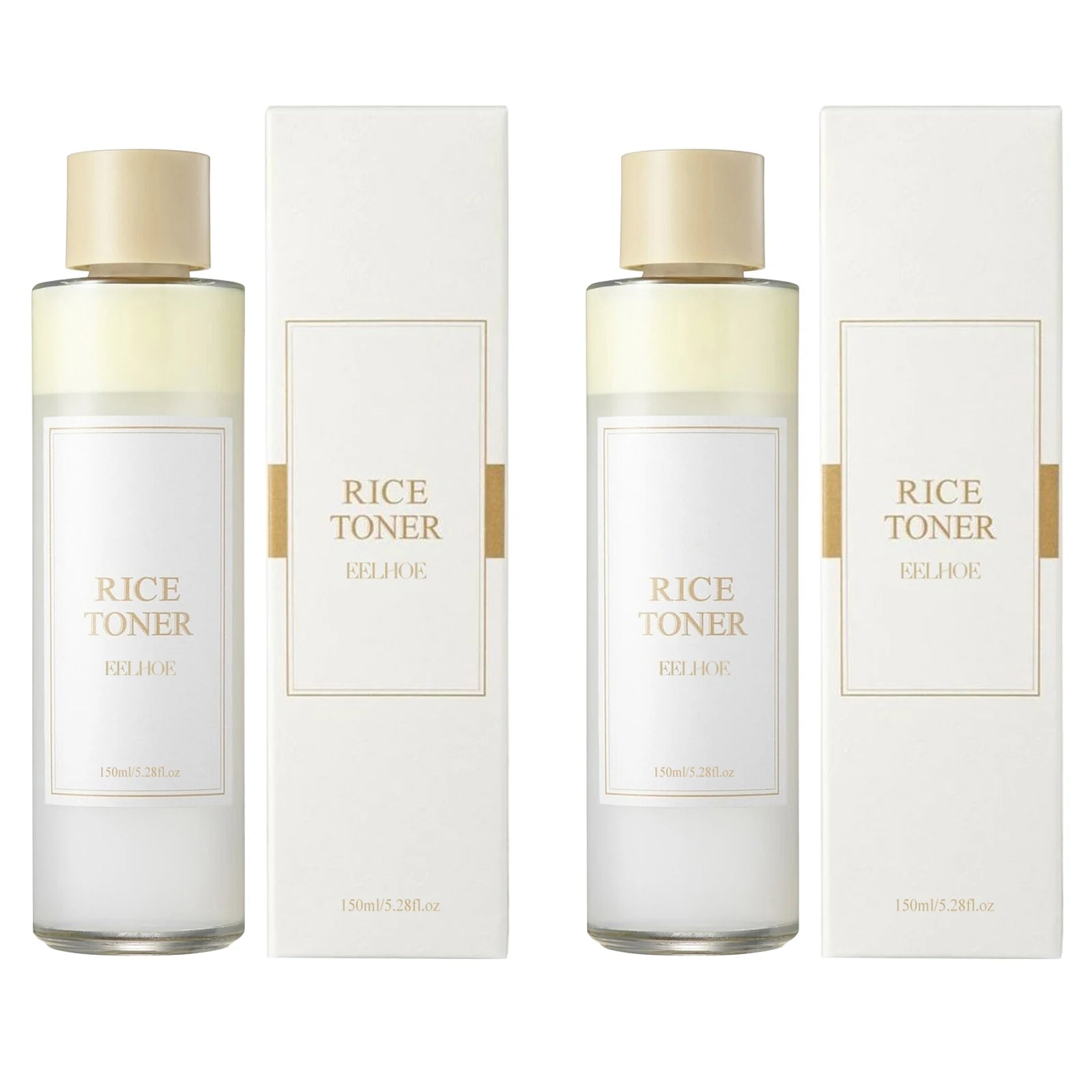 Rice Water Face Toner Essence Deep Moisturizing Repairing Skin Barrier Shrink Pore Brightening Anti Aging Nourishing Toner 150ml