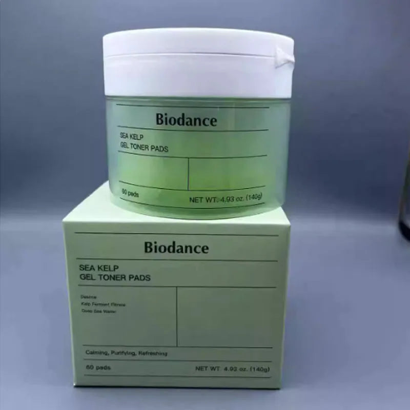 Biodance Gel Toner Pads Ampoule Serum Deeply Moisturize Improve Skin Hydration and Brightening for All Skin Typ Skin Care Suit