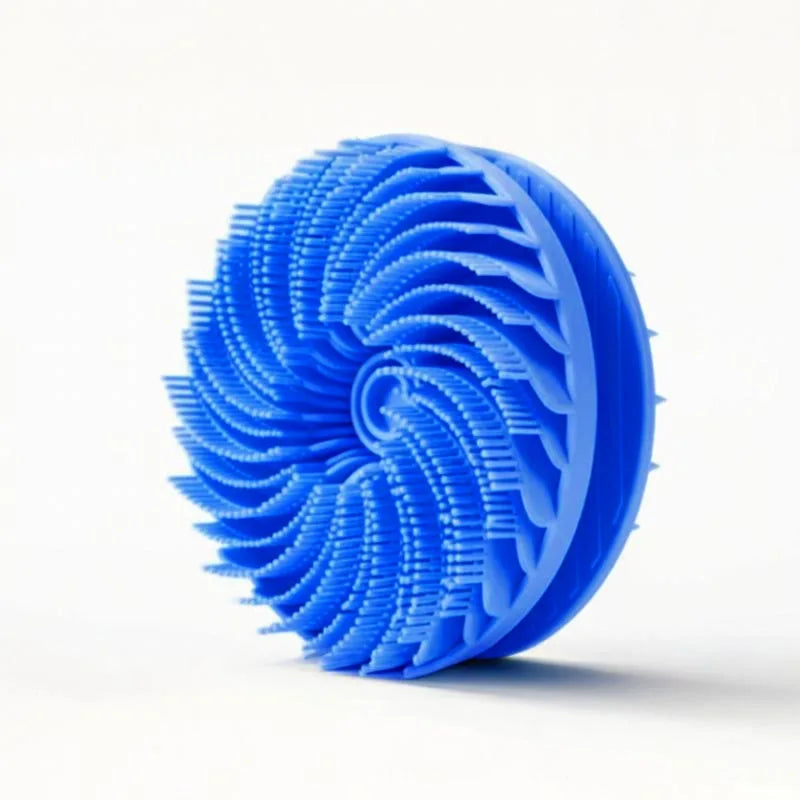 Soft Silicone Body Scrubber – Gentle Exfoliating Shower Brush for Scalp and Skin, Ideal for Daily Bath and Massage