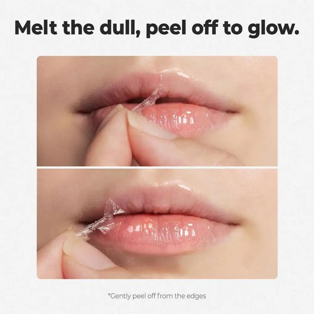 10ml Original 3-in-1 Lip Mask Laka Soothing Prep Lip Mask Soft Quick Peel-Off Mineral Hydrating Moisturizing Cooling Lip Blam