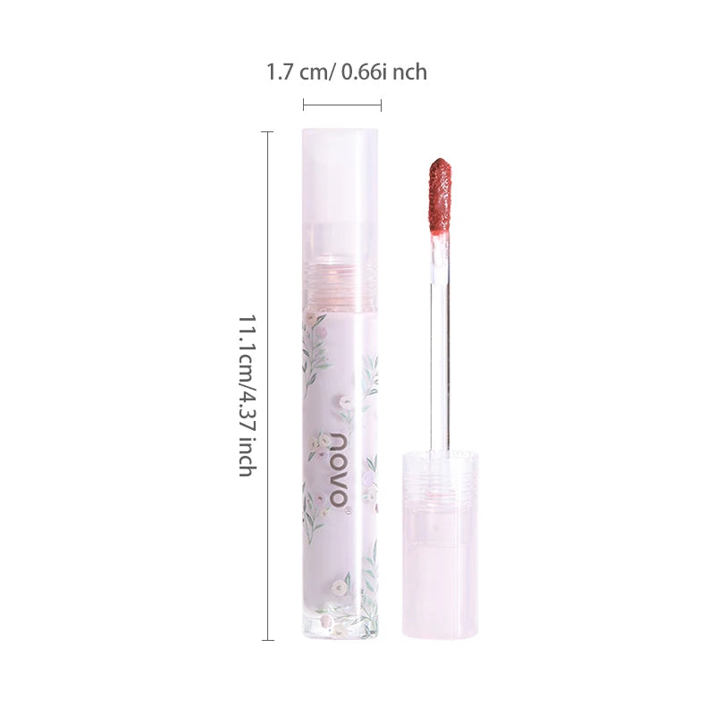 Long-Lasting Moisturizing Lip Gloss,Glossy Finish,Non-Sticky,Not Easy To Fade,Nourishing Tinted Lip Oil With Shea Butter