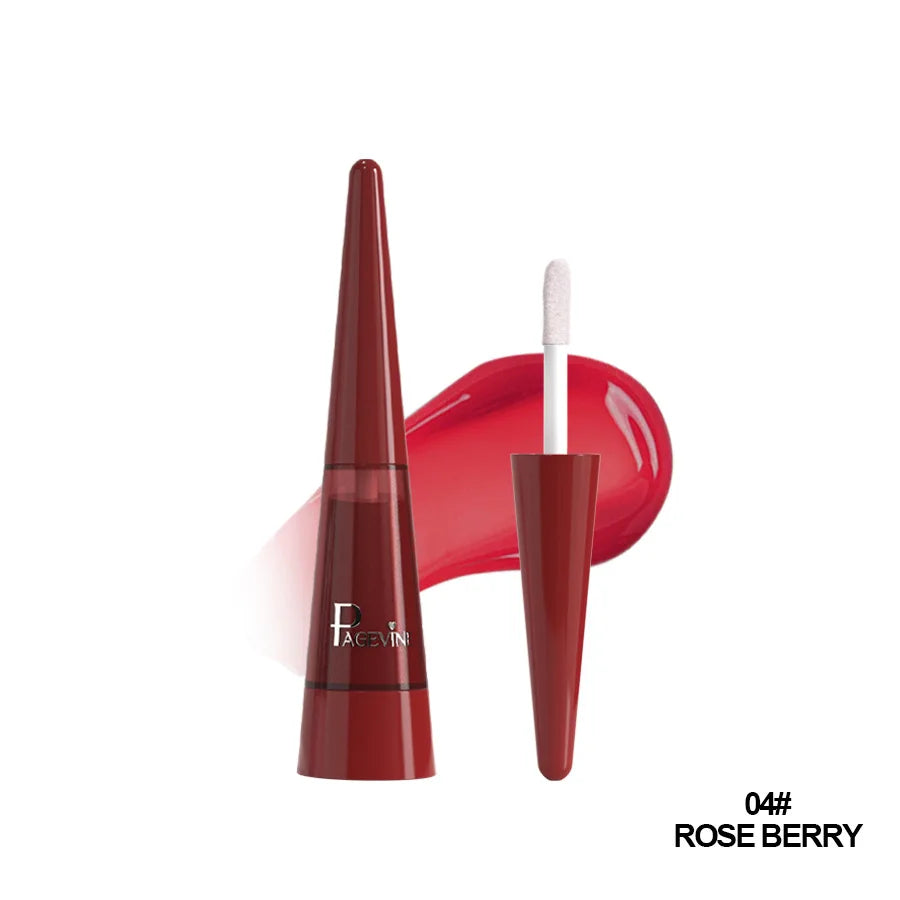 Lip Plumping Lip Serum - Natural Moisturizing Lip Oil with Glossy Finish, Non-Greasy Long-Lasting Lip for All Light Types