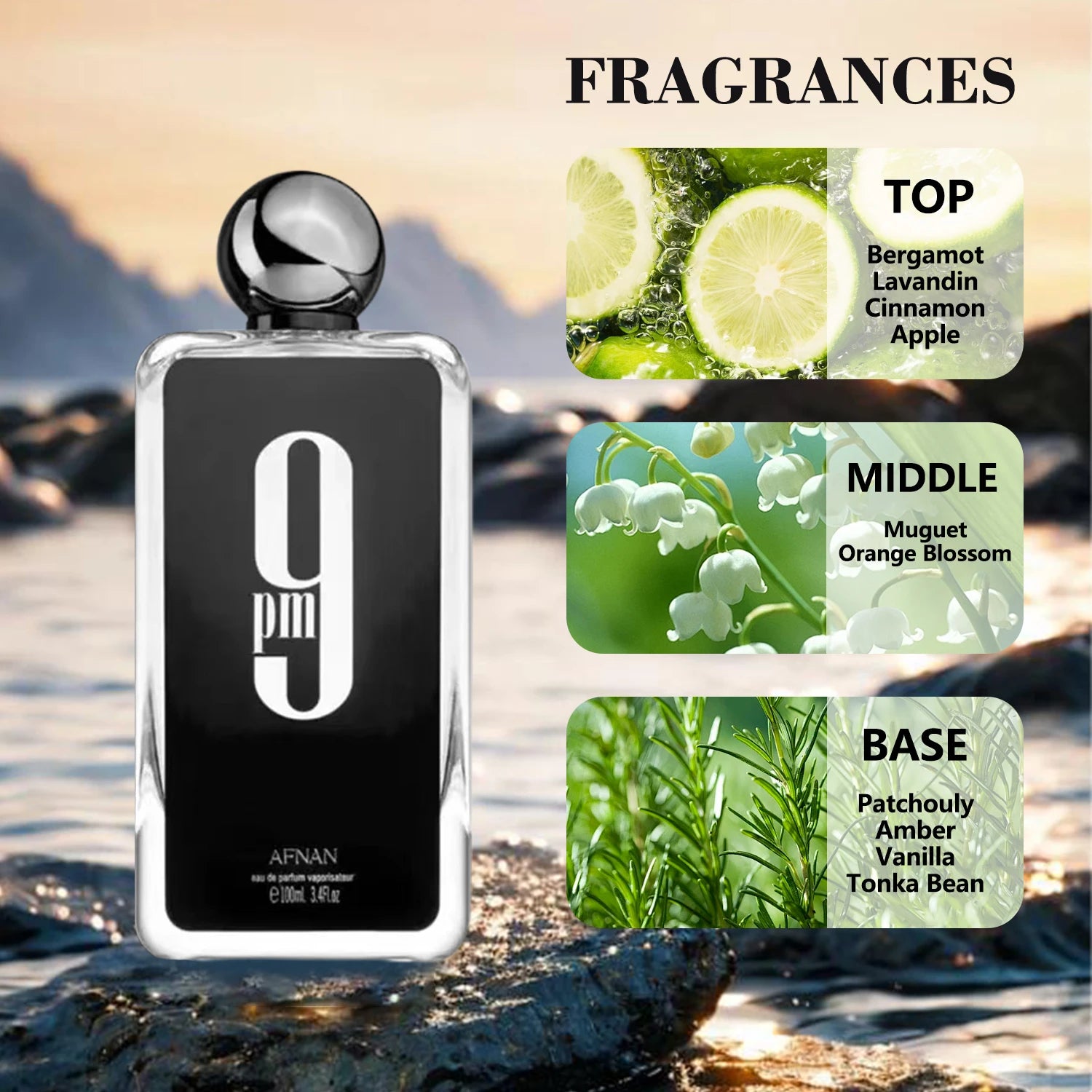 Afnan 9 PM Rebel EDP 100ml