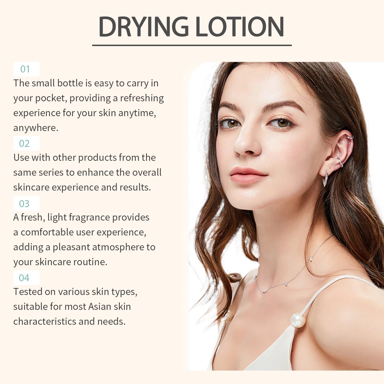 Salicylic Acid Essence Acne Treatment Lotion Moisturizing & Hydrating Facial Serum for Pore-Refining & Skin-Smoothing