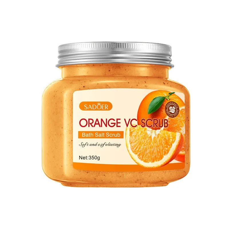 350g Body Scrub, Cleanses the Body, Has Exfoliating, Moisturizing, and Smoothing Properties, Suitable for Facial and Body Care, Low Sensitivity, Physical Exfoliation, Can Be Used on Legs, Knees, Feet, Arms, Hands, and the Ent