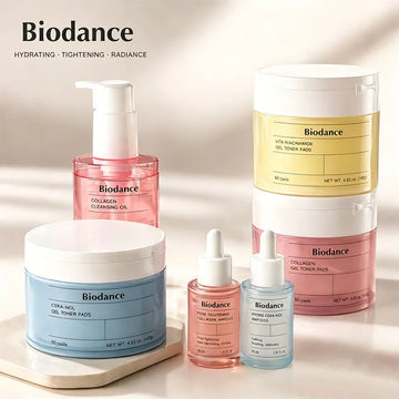 Biodance Gel Toner Pads & Ampoule Serum Deeply Moisturize Improve Skin Hydration For Skin Typ For All Skin Typ Natural Skin Care