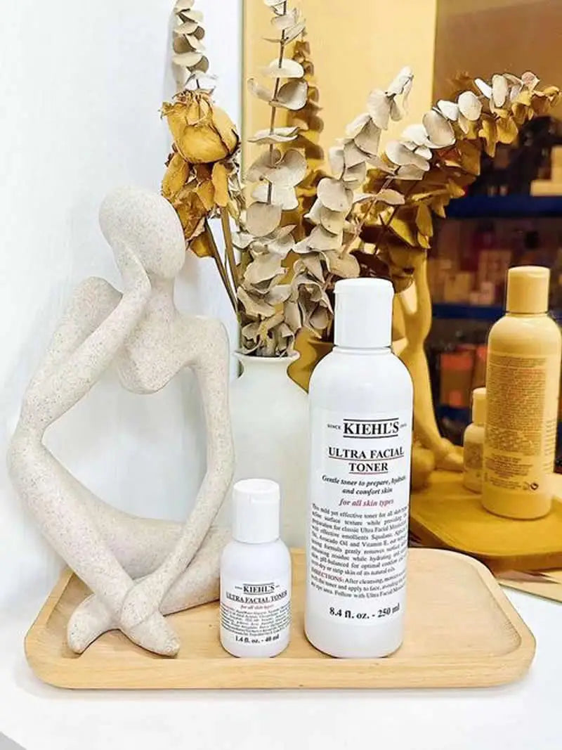 Kiehl's Ultra Facial Hydrating Essence Toner 250ml 40ml Deep Moisture Hydrating Face Toner for Dry Skin Long Lasting Hydration S