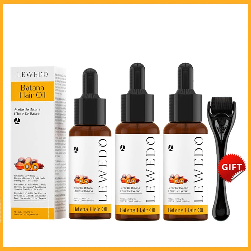 Hair Growth Batana Oil Serum Fast Growing Hair Essential Oil Beauty Hair Care Anti-Hair Loss Essence Natural Repair Damaged Hair