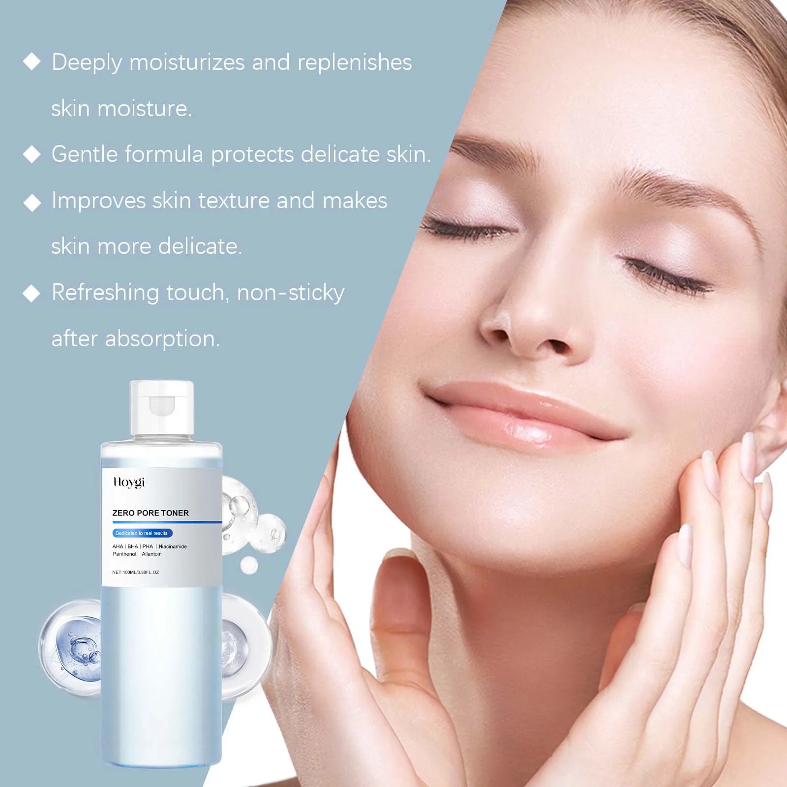 Rose Toner Spray Repair Damaged Skin Shrink Pore Improve Dryness Oil Control Lighten Melasma Pigmentation Vitamin C Face Essence