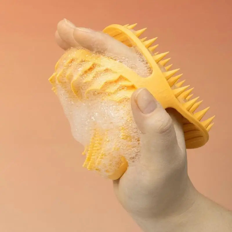 Soft Silicone Body Scrubber – Gentle Exfoliating Shower Brush for Scalp and Skin, Ideal for Daily Bath and Massage