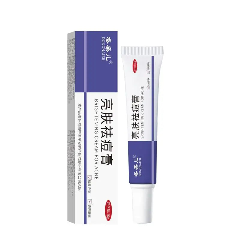 Anti-acne Treatment Cream Salicylic Acid Acne Deep Cleaning Pore Repair Pimple Spots Shrinking Oil Control Moisturizer Skin Care