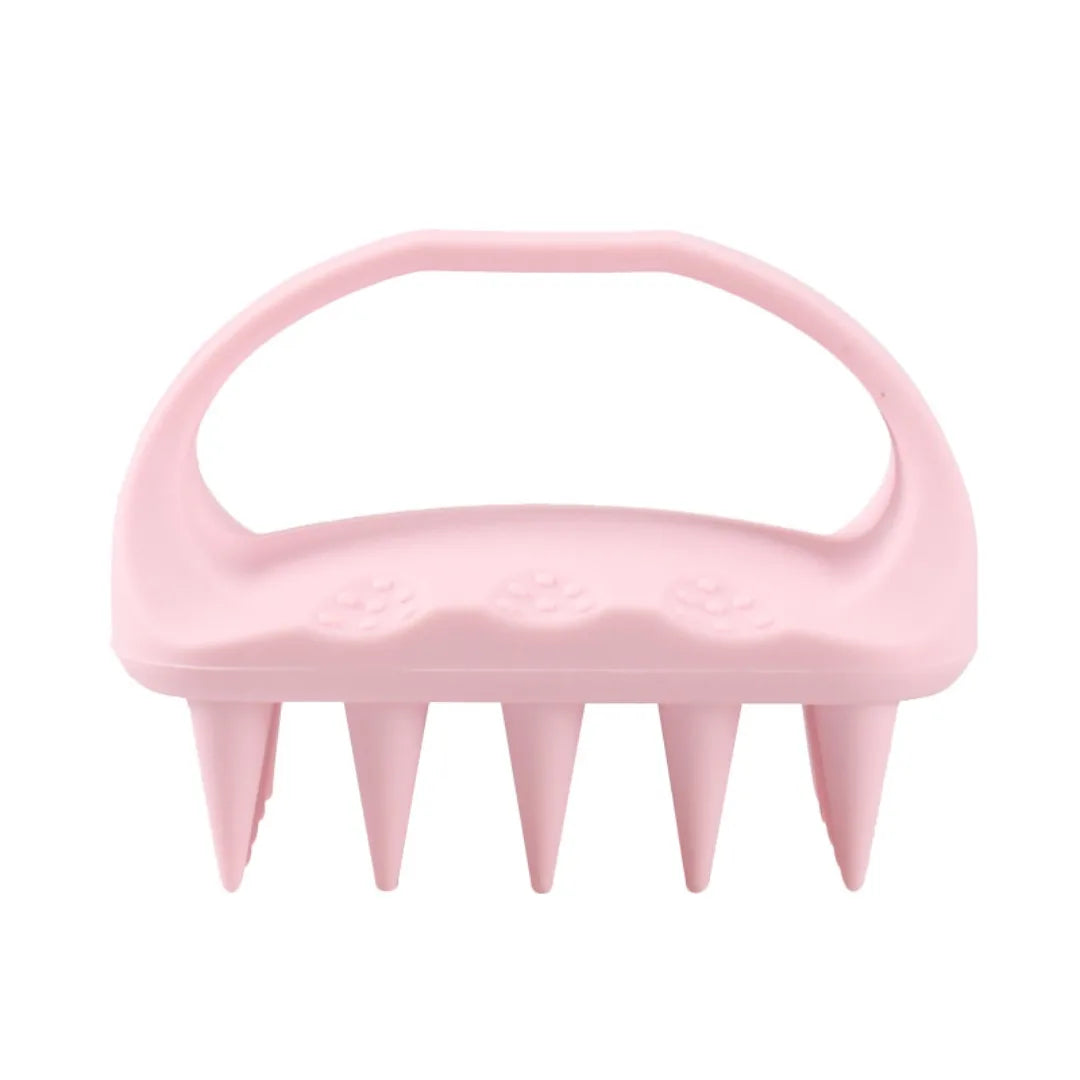 Scalp Scrubber Shampoo Brush Massager Clean Scalp Comb With Handle Hair Washing Brush Scalp Exfoliator Brush Head Scrubber Tools