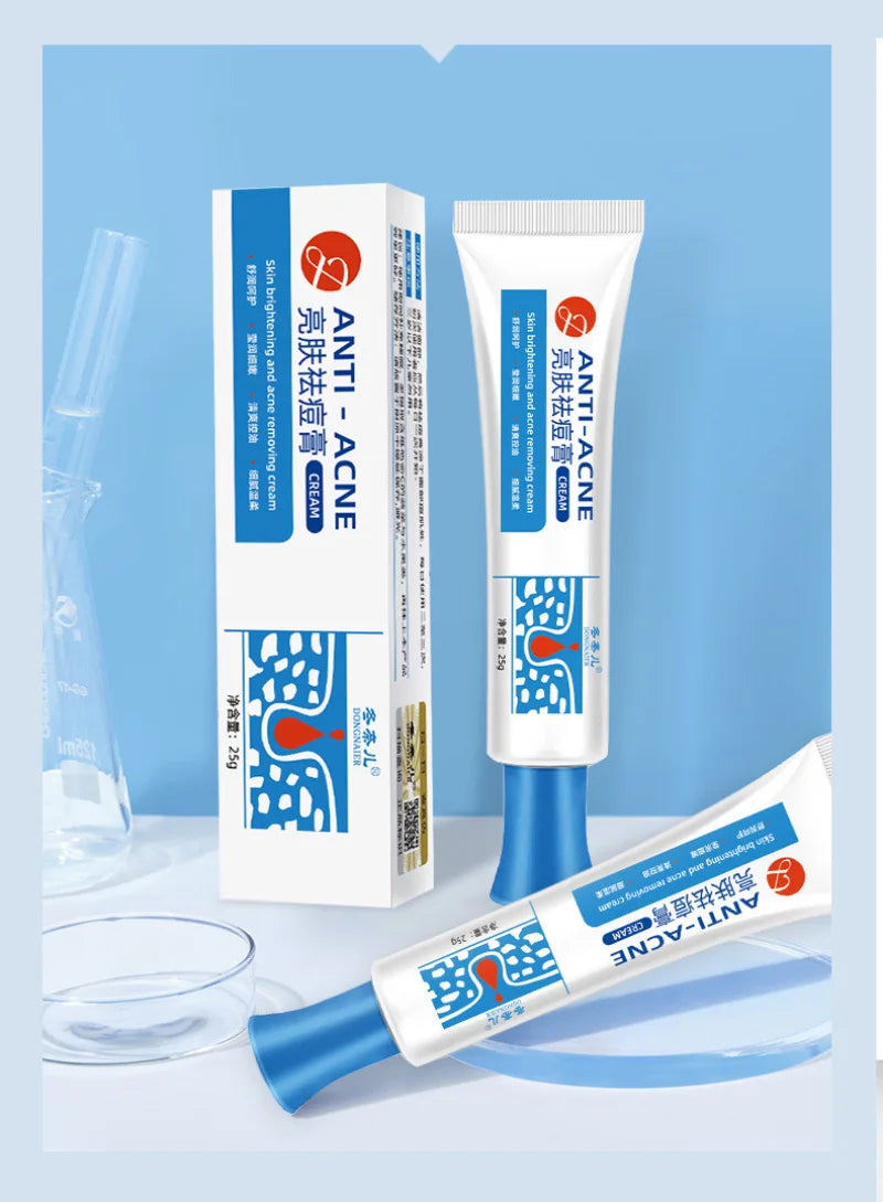 Anti-acne Treatment Cream Salicylic Acid Acne Deep Cleaning Pore Repair Pimple Spots Shrinking Oil Control Moisturizer Skin Care