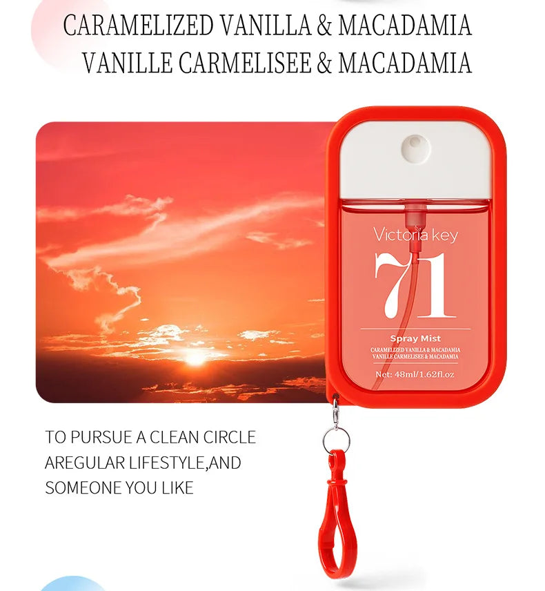 Brazilian Digital Spray Perfume - Fresh Khaki Long-Lasting Alcohol-Free Ladies Fragrance Convenient for Travel