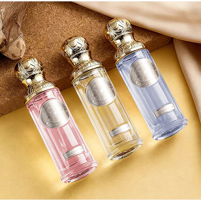 Arabian Women's Perfume 3pcs Set Long-lasting Oud Musk Sandalwood Woody Perfume Rich And Alluring Floral Fruity Eau De Toilette