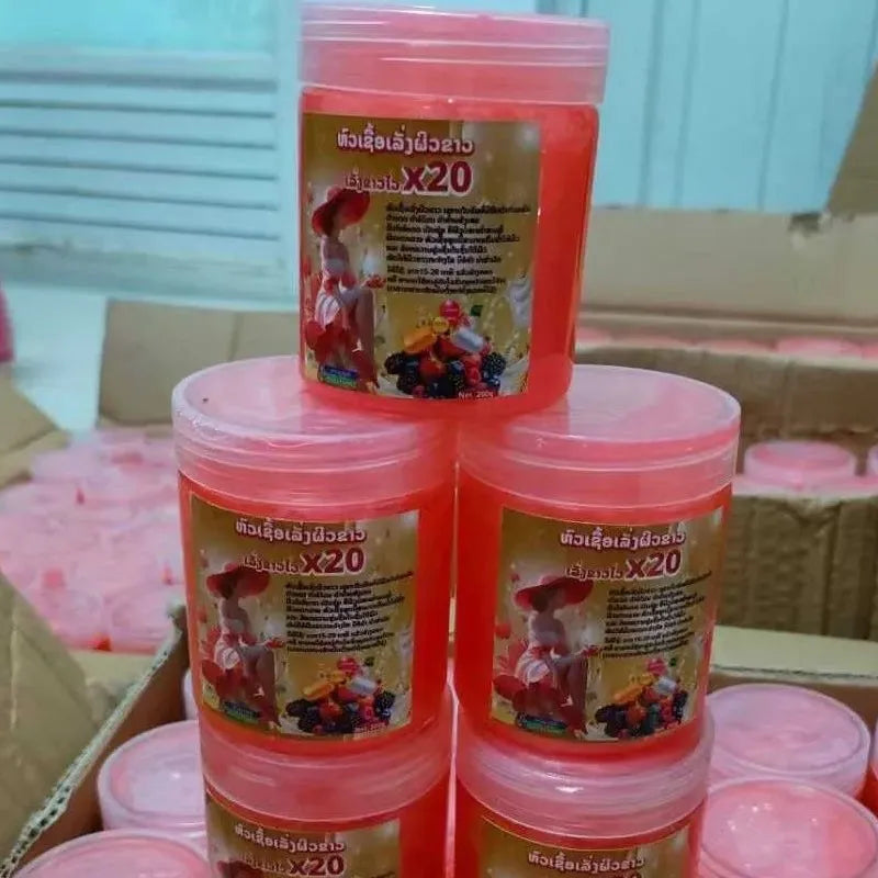 200g/bottle Thailand Body Scrub Exfoliating for Smooth Soft Brightens Skin