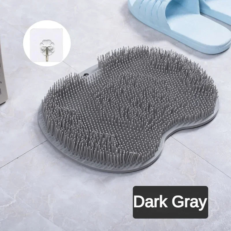 Back Scrubbing Brush Body Massage Foot Exfoliating Dead Skin Removal Bath Shower with Suction Cups African Sponge for Bathing