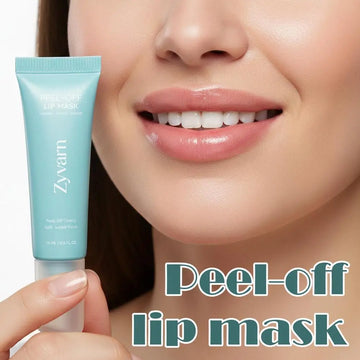 Peel-Off Lip Mask Hydrating Exfoliating Lip Scrub Mask for Dry Lips, Moisturizing Plumping Lip Peel Mask to Remove Dead Skin