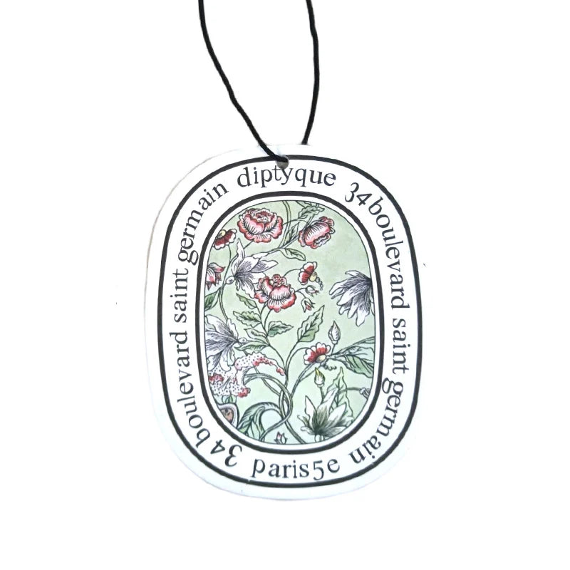 2 Pcs Car Fragrance Car Solid Aromatherapy Car Aromatherapy Card Pendant Car Air Purifying Perfume Fragrance
