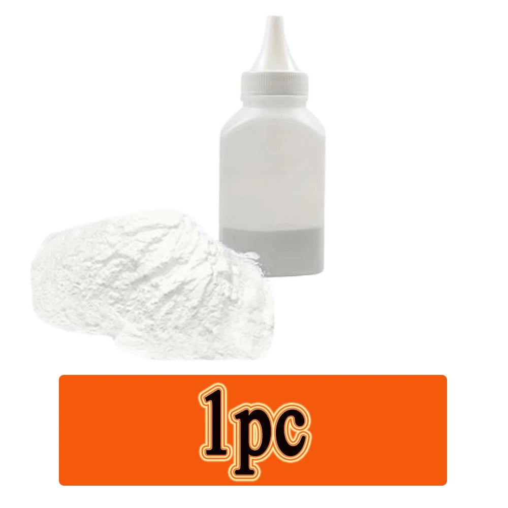 1pc 50g White Refilll Toner Powder Compatible For HP All-in-one Laser Printer White Toner Cartridge Powder Universal 50g 1pc