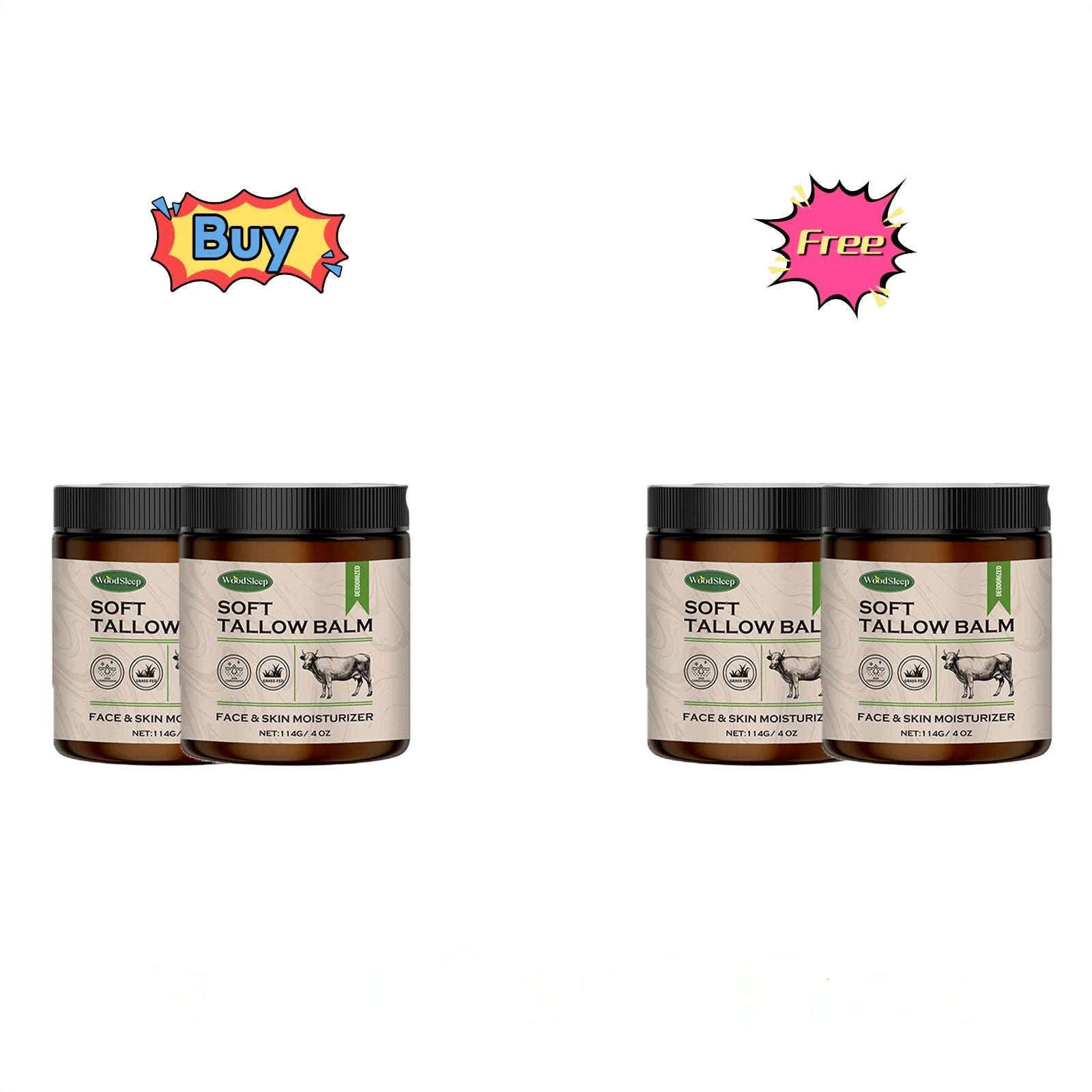 Crude Shea Butter Cream Deep Moisturizing Nourishing Multi Purpose For Extremely Dry Skin Face Hand Body All Season Skin Care