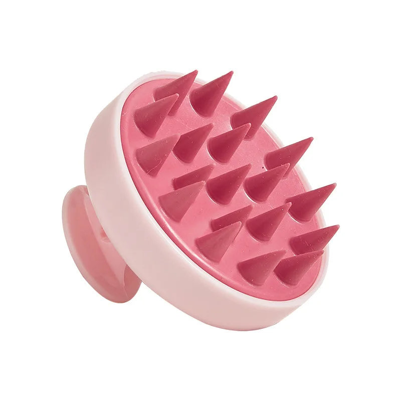 1PC Scalp Massage Brush Soft Silicon Hair Brush Massage &amp Cleansing Scalp Brush Scalp Exfoliating Scrub Dandruff Removal Tool