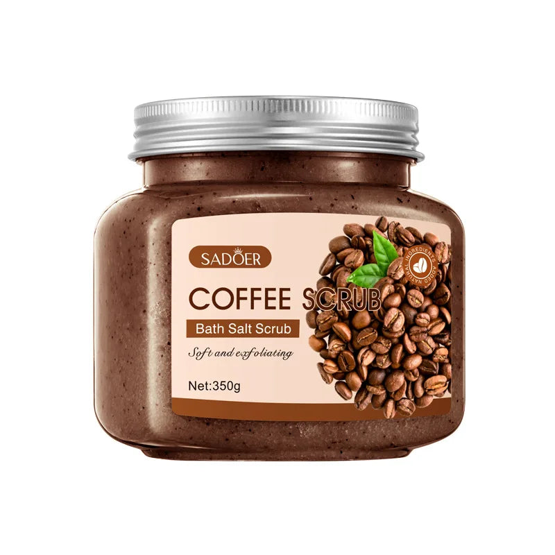 350g Body Scrub, Cleanses the Body, Has Exfoliating, Moisturizing, and Smoothing Properties, Suitable for Facial and Body Care, Low Sensitivity, Physical Exfoliation, Can Be Used on Legs, Knees, Feet, Arms, Hands, and the Ent