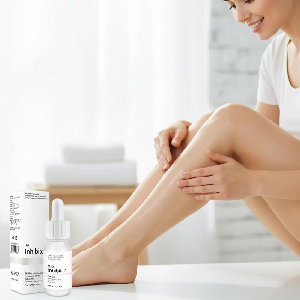 Hair Growth Inhibitor Serum Oil Stop Hair Growth Permanent Hair Removal Reduction For Face Body Painless Moisturizing Skin Care