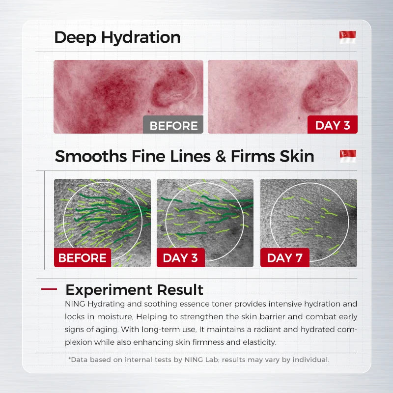 115ml Hydrating Soothing Essence Toner with Collagen, Hyaluronic Acid, Peptides, Ceramides – Moisturizing, Calming Skin Repair