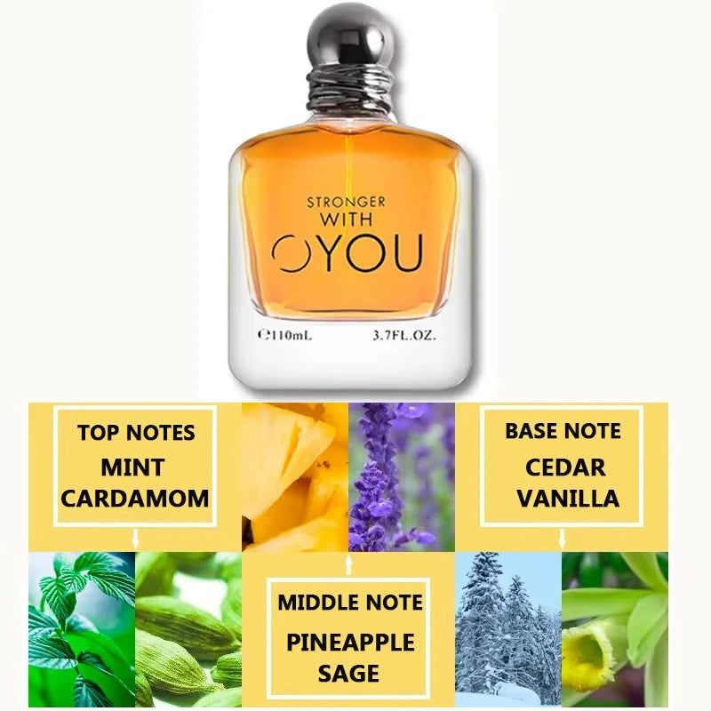 Arabian Men's Perfume Neutral Floral Woody Scent Long Lasting Fragrance Charm Cologne Fresh Natural Eau De Parfum