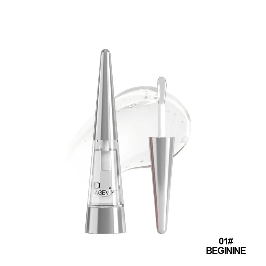 Lip Plumping Lip Serum - Natural Moisturizing Lip Oil with Glossy Finish, Non-Greasy Long-Lasting Lip for All Light Types