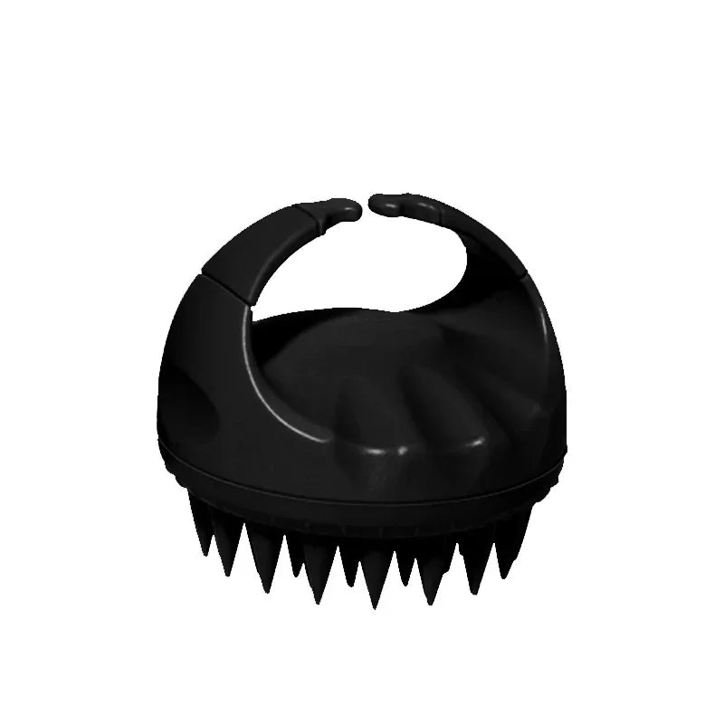Scalp Scrubber Shampoo Brush Massager Clean Scalp Comb With Handle Hair Washing Brush Scalp Exfoliator Brush Head Scrubber Tools
