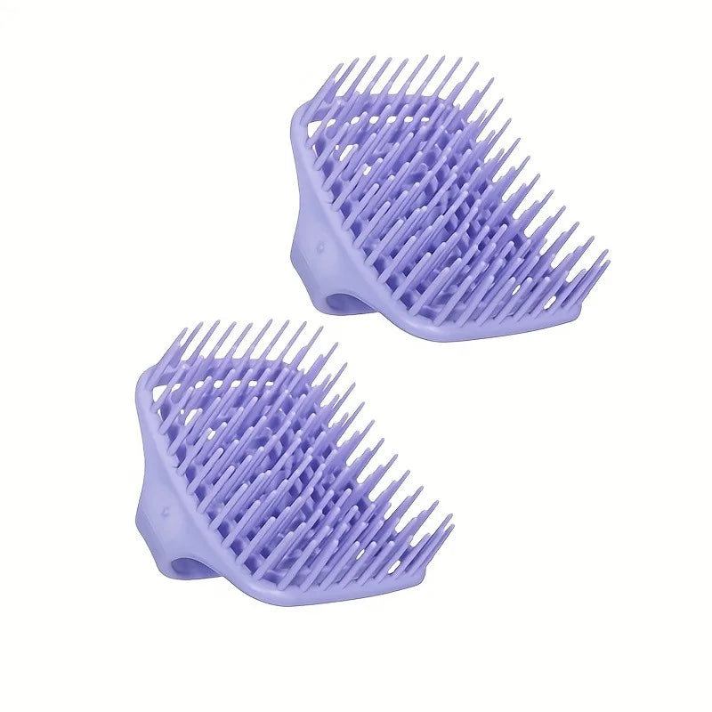 Scalp Massage Shampoo Brush - Deep Cleansing & Exfoliation, Hollow Design, Easy Hair Care Tool for Men Women Wet Dry