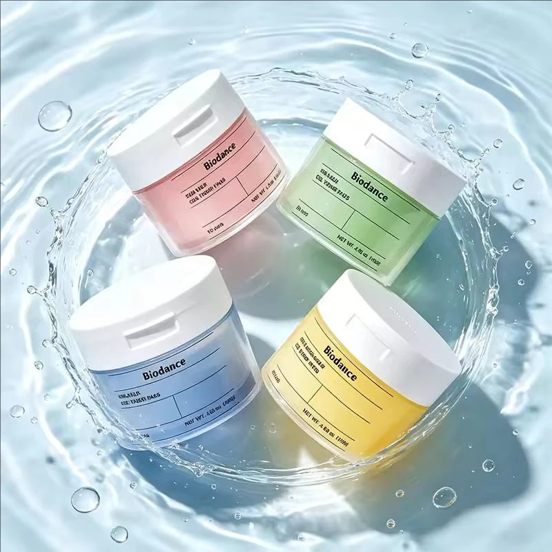 Biodance Gel Toner Pads Ampoule Serum Deeply Moisturize Improve Skin Hydration and Brightening for All Skin Typ Skin Care Suit