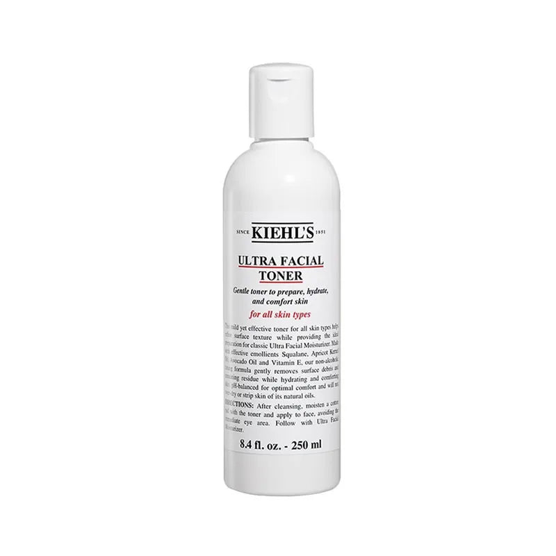 Kiehl's Ultra Facial Hydrating Essence Toner 250ml 40ml Deep Moisture Hydrating Face Toner for Dry Skin Long Lasting Hydration S