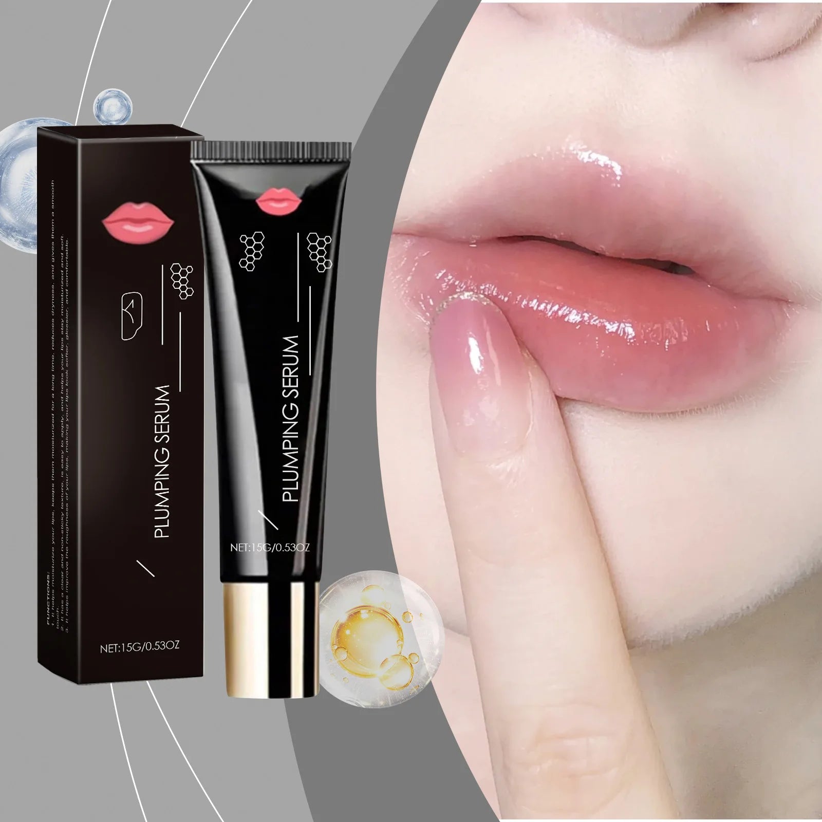 Lip Nourishing Oil Relieve Dryness Brightening Luster Enhance Elasticity Repair Cracks Deep Hydration Keep Sexy Lip Soothing Oil