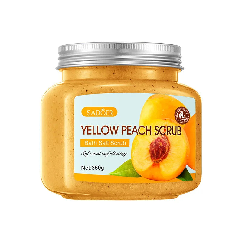 350g Body Bath Scrub, with Gentle and Fine Exfoliating Particles That Can Clean Dirt and Oil from the Skin, Improve Rough Skin Texture, Make the Skin Bright, and Give It a Silky, Smooth, and Radiant Feel - Home Care