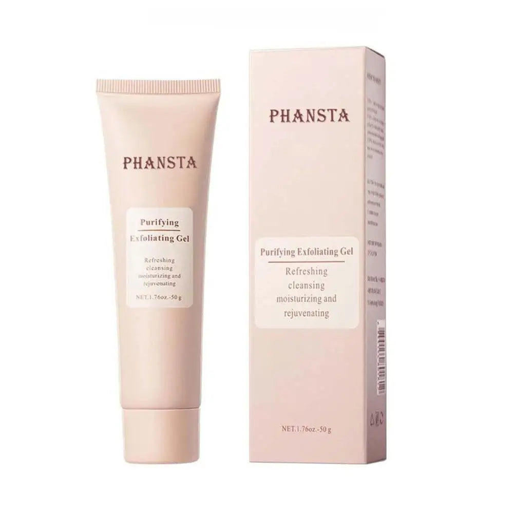 40g/50g Face Exfoliating Gel Deep Cleaning Pores Gentle Exfoliate Oil Control Smooth Soften Face Facial Scrub Skin Moisturizing