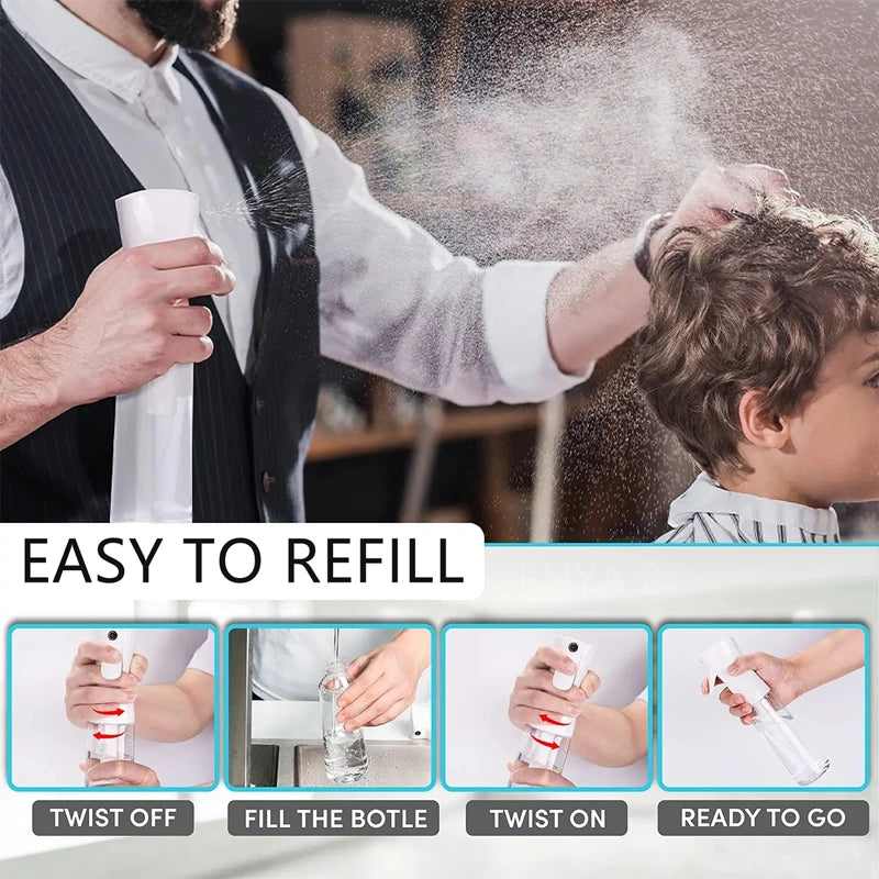 High Pressure Spray Bottle pot Toner Emulsion Essence Bottled Plant Flower Ultra-fine Atomized Disinfection Sprayer Hair Spray