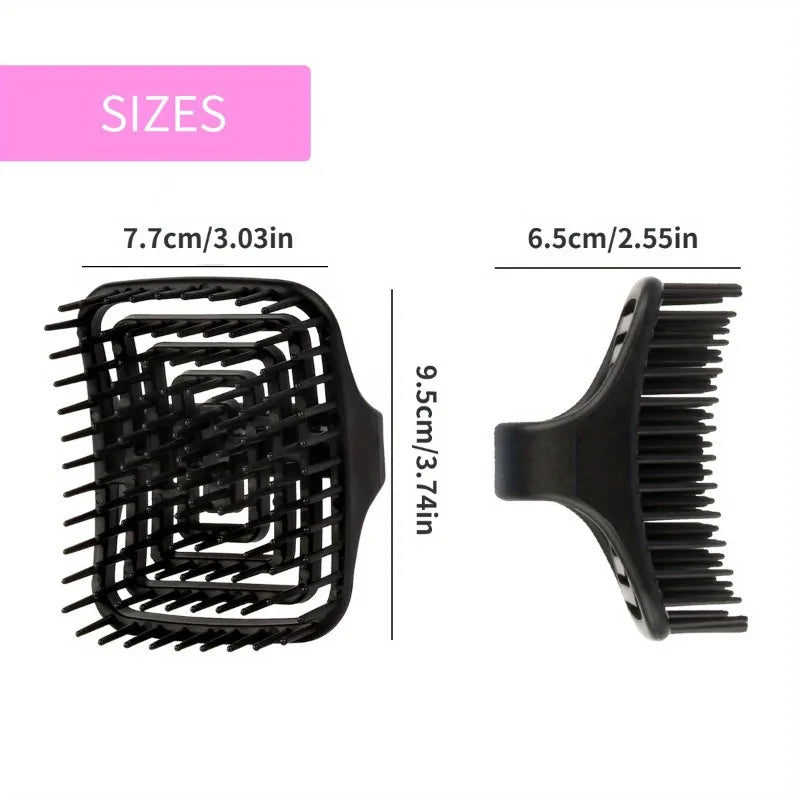 Scalp Massage Shampoo Brush - Deep Cleansing & Exfoliation, Hollow Design, Easy Hair Care Tool for Men Women Wet Dry