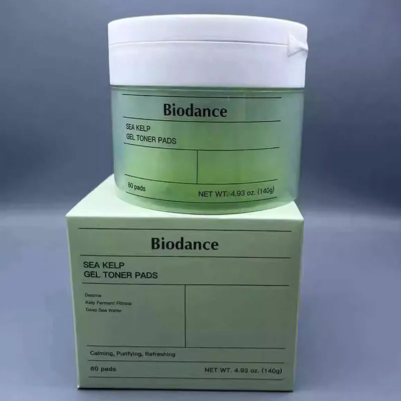Biodance Gel Toner Pads & Ampoule Serum Deeply Moisturize Improve Skin Hydration For Skin Typ For All Skin Typ Natural Skin Care