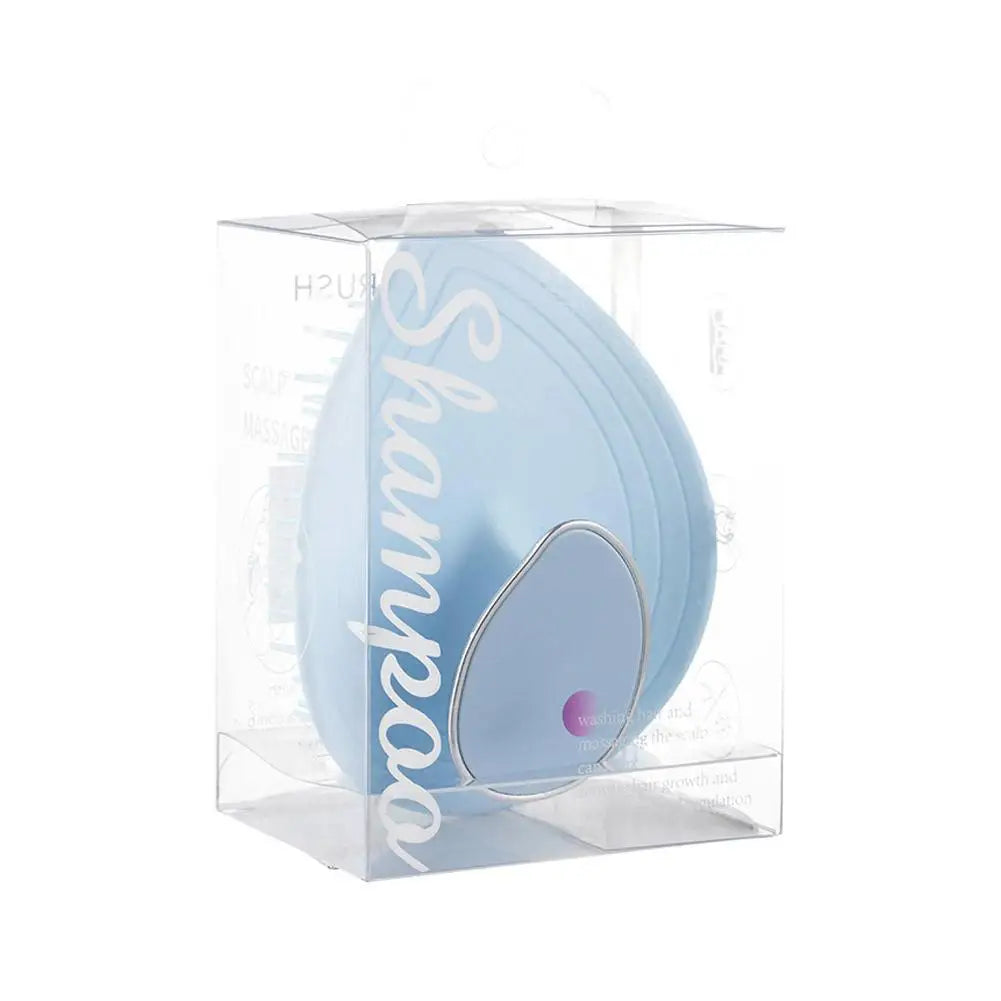 Scalp Massage Shampoo Brush Soft Silicone Deep Cleaning Remove Dandruff Exfoliate Relaxing Scalp Massage Shower Tools