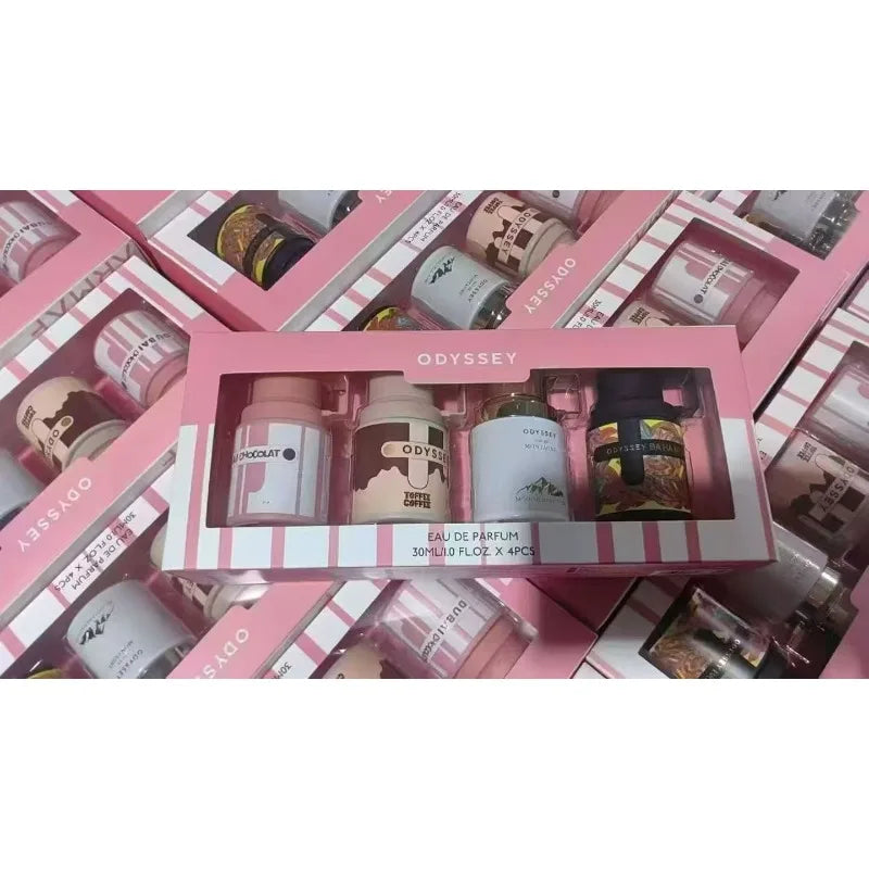 ARMAF Arabic Perfume Set 4x30ml Long Lasting Unisex Mini Fragrance Collection Luxury Oriental Elegant Exotic Travel Gift
