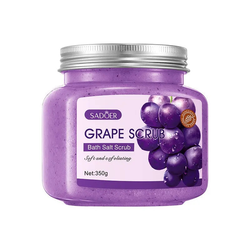 350g Body Scrub, Cleanses the Body, Has Exfoliating, Moisturizing, and Smoothing Properties, Suitable for Facial and Body Care, Low Sensitivity, Physical Exfoliation, Can Be Used on Legs, Knees, Feet, Arms, Hands, and the Ent