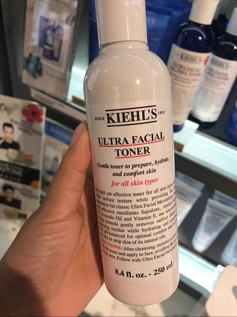 Kiehl's Ultra Facial Hydrating Essence Toner 250ml 40ml Deep Moisture Hydrating Face Toner for Dry Skin Long Lasting Hydration S